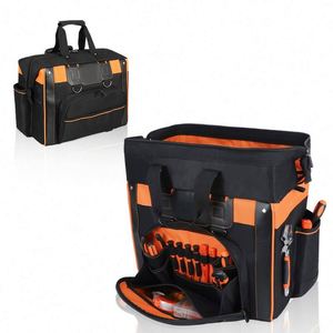 BSCI Factory BSCI factory Custom OEM 600D Polyester Easy Carry <b>Tool</b> Storage Bag <b>Tool</b> Bag <b>Trolley</b> Rolling <b>Tool</b> Bag - Product Image 6