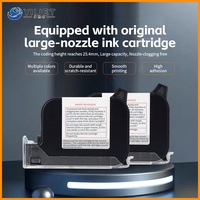 Impresora de Inyección de Tinta Portátil, Impresión de Texto, Logotipo, Fecha de Producción, Fecha de Caducidad, Código QR, Código de Barras, Número de Lote, Tinta de Secado Rápido para Huevos