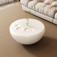 Ensemble de table basse moderne de luxe en verre trempé blanc avec cadre métallique, portable et décoratif pour salon