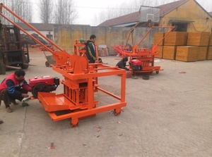 Goede Bestrating <span class=keywords><strong>Maker</strong></span> Motor Mal Nieuwe Schuimende Betonblok Grond Cement Handmatige Baksteenmachine 4 Stuks/Mal Optie - Product Image 2