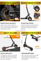 Scooter Eléctrico 2026 de Entrega Rápida con Neumáticos de 10 Pulgadas, Batería de Litio de 48V y Frenos de Disco Dobles para Desplazamientos Urbanos
