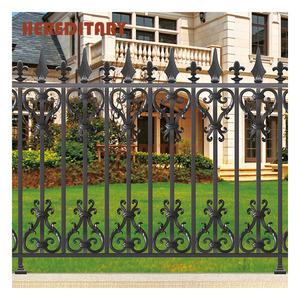 Decorative Garden <strong>Metal</strong> Fencing Wall <strong>Spike</strong> <strong>Fence</strong> Post Aluminum Alloy Garden <strong>Fence</strong> - Product Image 4