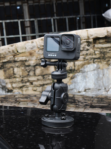 แท่นยึดแม่เหล็ก 360 องศา พร้อมลูกบอลขนาด 1 นิ้ว สำหรับ GoPro ตัวยึดแบบปลดเร็วสำหรับติดตั้งในรถยนต์ สำหรับกล้องแอคชั่น/กล้องกีฬา - Product Image 4