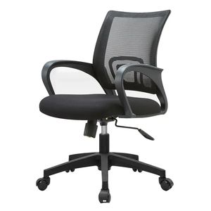 Sillas de Oficina Ergonómicas Giratorias de Diseño Moderno y Exclusivo, con Respaldo Medio, Tapizadas en Malla, para Trabajo Ejecutivo - Product Image 1