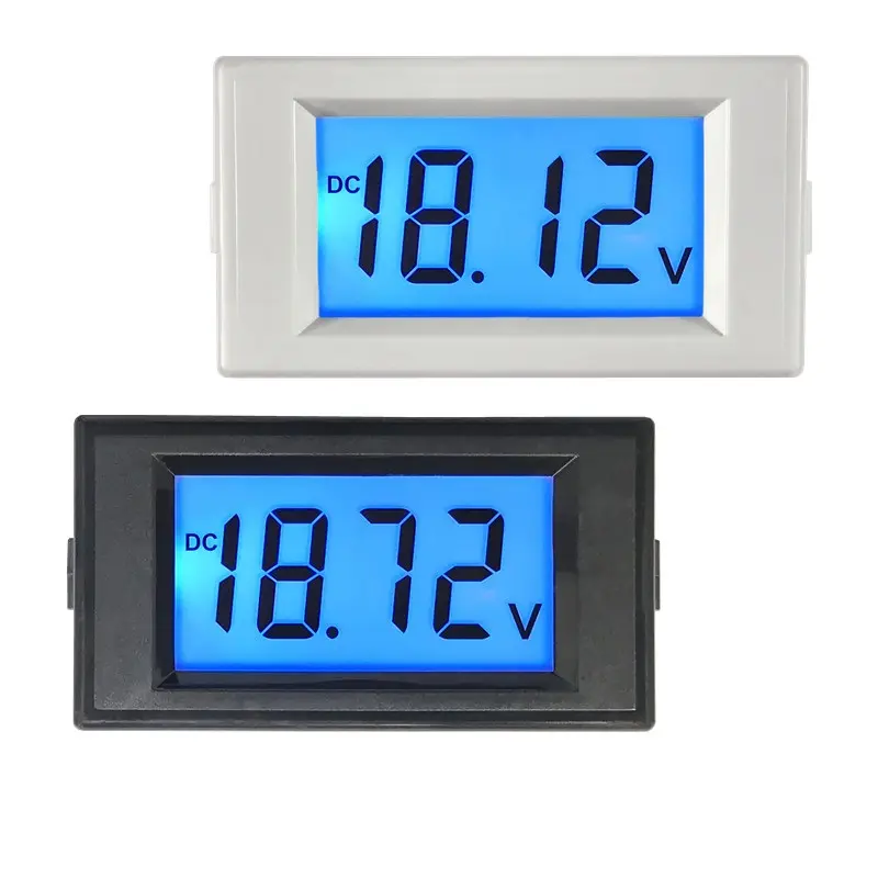 D69-230 DC Voltage Meter 0-600V Hgih Akurasi Liquid Crystal Display Digital Voltmeter