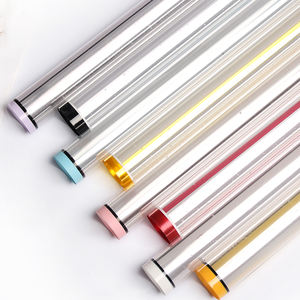 20 hojas de flores coreanas, ramo de flores impermeable, papel de regalo, bordes transparentes, papel sintético recubierto de PVC - Product Image 3