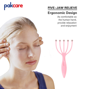 Gratte-cuir chevelu portable pour la croissance des cheveux, appareil de massage à rotation de 360 degrés, 5 doigts - Product Image 4