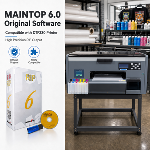 Software DTF RIP Maintop 6.1 com Dongle para Impressoras DTF de Cabeça Dupla Epson i3200 XP600 de 13" e 24", Suportando Placas Hoson e Sunyung - Product Image 1