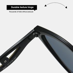 2025 New UV400 bảo vệ phụ nữ bướm Khung kính mát thời trang mô hình đầy màu sắc Trọng lượng nhẹ Retro Kính - Product Image 4