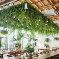 G-25072301Wall suspendus décor plantes intérieur extérieur tenture murale plante artificielle plafond suspendu plante vignes