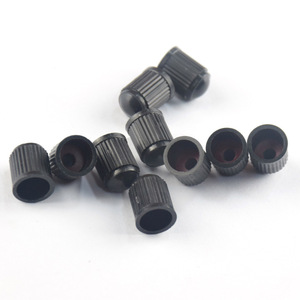 Plastic Valve <b>Cap</b> With Sealing Ring Screw On Type For Car And Bicycle Tire American Valve <b>Stem</b> Dust Cover - Product Image 3