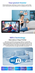 Blackview Tab 30 Wifi <span class=keywords><strong>Tablet</strong></span> <span class=keywords><strong>PC</strong></span> 10.<span class=keywords><strong>1</strong></span> ''800*1280 HD + IPS hiển thị, <span class=keywords><strong>Android</strong></span> 13 6GB + 64GB, 2.4G/ 5G Wifi <span class=keywords><strong>6</strong></span> máy tính bảng với loa kép - Product Image 5