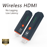 Transmisor y receptor de video HDMI inalámbrico 1080P en oferta, extensor compatible con 1 TX a 2 RX para PC, cámara, computadora portátil, proyector, monitor