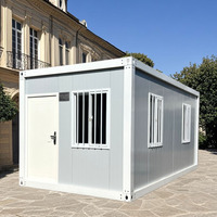 Maison Conteneur Modulaire de Luxe Pliable Australie Panneau Sandwich Extensible Design Moderne Respirant en Kit Plat