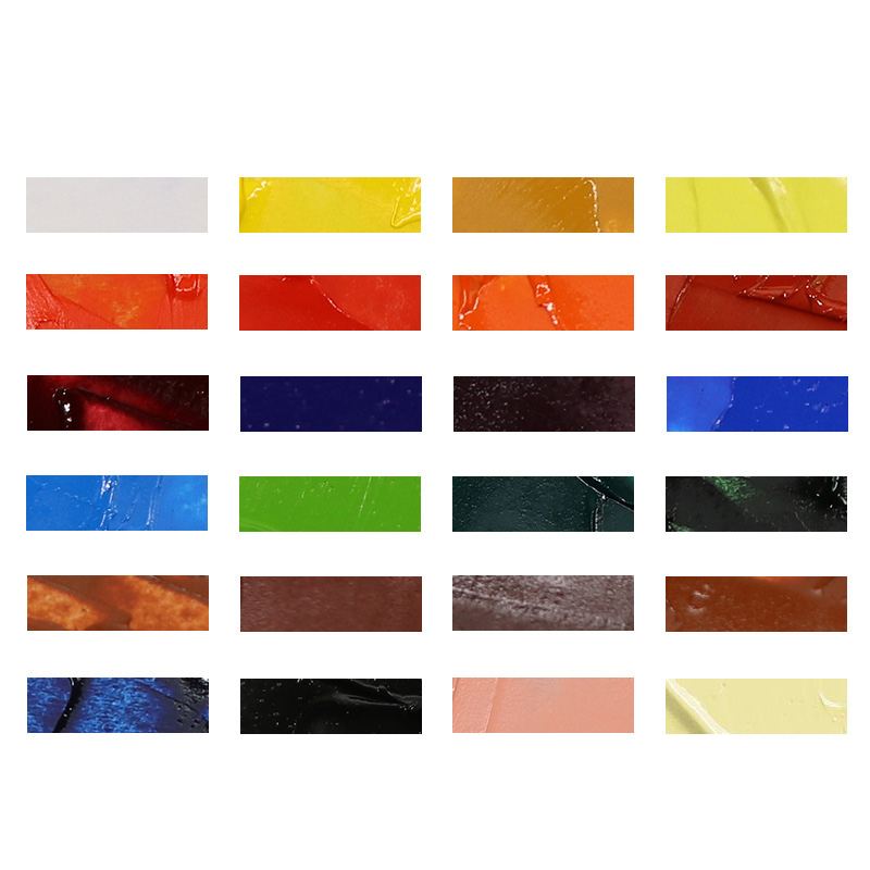 24 couleurs ensemble