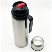 Bouteille isotherme portable 201 304 316 en acier inoxydable avec poignée, anti-fuite, sans BPA, pour cadeau