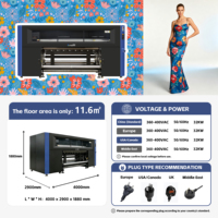 Imprimante textile par sublimation professionnelle, machine d'impression industrielle sur tissu pour la production à grande échelle