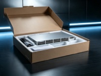 Switch de rack d'entreprise neutre 48 ports Gigabit UPOE couche 3 avec SNMP, QoS, empilable, capacité 256 Gbit/s, liaison montante 10 G, modèle C9300-48U-E