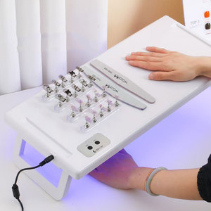 Lampe à ongles professionnelle 48W, grand espace, séchage rapide, agent de polissage pour gel, lampe UV haute puissance, produits pour ongles pliables en plastique - Product Image 1