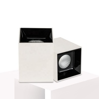 Spot lumineux LED carré intelligent Anti-éblouissement, 20 w, lumière à intensité modulable, applique murale, éclairage de plafond, montage en Surface, lumière d'urgence, lave-linge