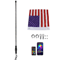 Nouveau fouet avec interrupteur Led antenne spirale Chase hors route avertissement LED fouet lumière pour RZR Can Am Polaris UTV ATV