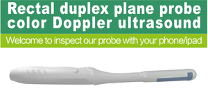 Sonde ultrasonore intracavitaire sans fil 6-8 MHz, scanner à ultrasons Doppler couleur pour l'imagerie hospitalière - Product Image 3