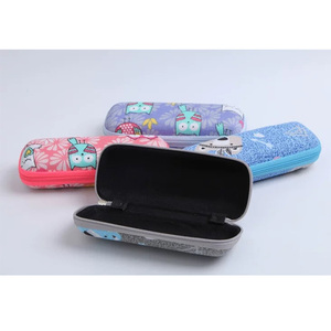 Jolie boîte à lunettes Eva, à motif de dessin animé, étui optique personnalisé pour lunettes pour étudiants ou travailleurs de bureau - Product Image 6