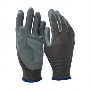 ถุงมือโพลีเอสเตอร์เคลือบไนไตรล์ ระดับการป้องกันการบาด 9 สำหรับงานป้องกันความปลอดภัย - Product Image 2