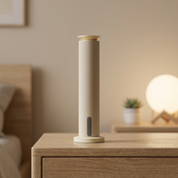 Diffuseur d'aromathérapie 100 ml, contrôle intelligent, structure métallique LED, utilisation hôtelière et domestique, fonctionnement sans eau, faible bruit