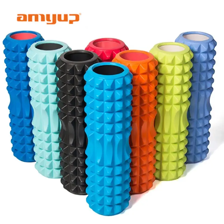 2022 De Nieuwe Sikkelvorm Spike Foam Roller Eva Voor Yoga Deep Tissue Massage Spike Foam Roller Diepe Spike Foam Roller