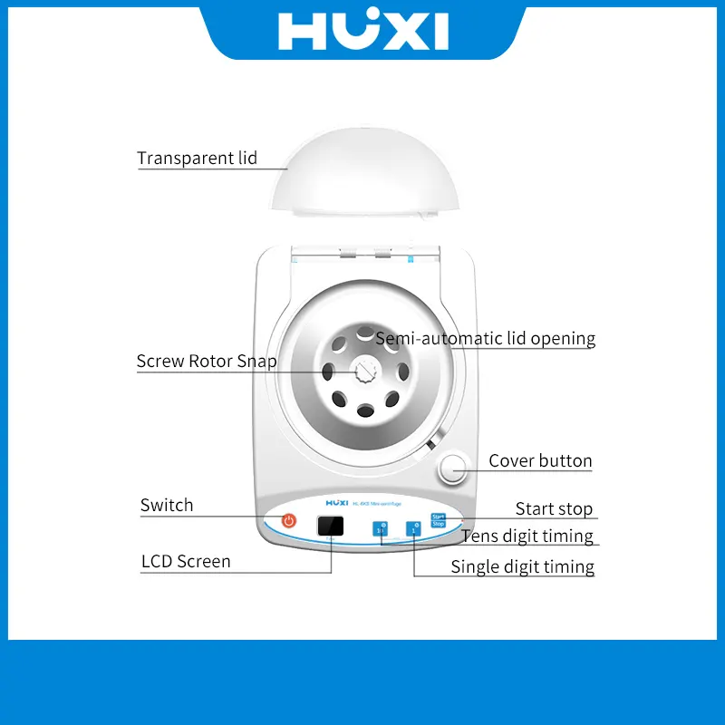 11000 Vòng/phút Khởi Động Mềm Superior Tốc Độ Cố Định Mini PRP Lab Máy Ly Tâm Với Chức Năng Kiểm Soát Thời Gian