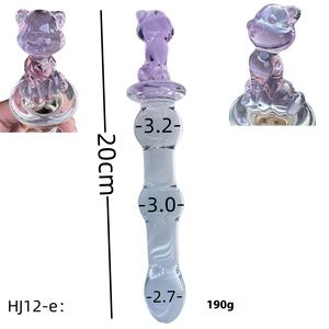 Yeni gerçekçi TPE kadın vajina kristal yapay penis Adults tor yetişkinler için büyük eğlenceli düz çubuk seks oyuncak yumuşak malzeme - Product Image 6