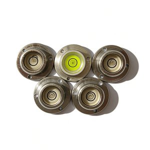 Nivel de burbuja industrial de metal 23x15x10mm, medidor de nivelación circular para herramientas de medición de precisión - Product Image 4
