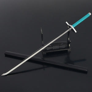 जापान एनीमे एक टुकड़ा चारदीवारी अंडे तलवार 26 सेमी 43 ग्राम जस्ता धातु शिल्प छोटे गैजेट उपहार मिनी ब्लेड - Product Image 4