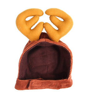 Ropa de invierno para perros de estilo clásico con bufanda roja cálida, sombrero, capa, <span class=keywords><strong>disfraces</strong></span> de Navidad para perros y gatos hechos de algodón - Product Image 6