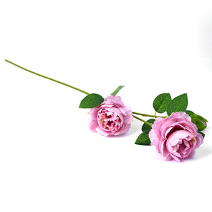 Peonías de Seda de Tres Cabezas, 30cm-100cm de Altura, Simulación Realista, Decoración para Bodas y Hogar, Flores Artificiales - Product Image 5