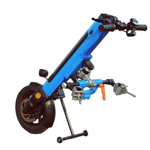 Vélo à main électrique amovible pour fauteuil roulant de sport tête d'entraînement <span class=keywords><strong>batterie</strong></span> au lithium accessoires de fauteuil roulant de vélo électrique haute puissance - Product Image 3