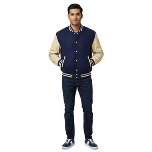 Vestes de sport pour hommes à séchage rapide et respirantes, col montant, logo sur le devant, polyester/coton, hiver, qualité supérieure, fils fins - Product Image 1