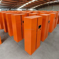 Casier de livraison de colis extérieur intelligent pour immeubles de bureaux, armoire express intelligente pour coursiers et destinataires