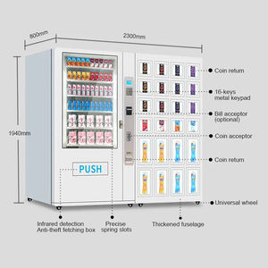 24 Stunden Selbstbedienung Automatische Sex Produkte für Erwachsene Verkaufs automaten Kondome Sexspielzeug Verkaufs automat für Kondome - Product Image 6