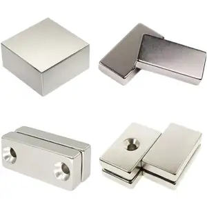 Attractive Design Good Price Magnet 40X20X10MM 50X25X10MM 50X50X25MM N45 N42Uh N52 Sintered Ndfeb Neodymium Magnet Block