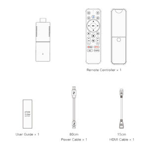 OTT ไฟทีวีสติ๊ก OEM ODM 4K Iatv Q3,แอนดรอยด์<span class=keywords><strong>2022</strong></span>ใหม่10.0ผู้ชนะ Allwinner H313 2GB DDR3 16GB 2.4G 5G ฟรี Quad Core - Product Image 6