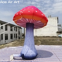Décorations de champignons gonflables géants | Plantes gonflables personnalisées pour événements, fêtes, festivals et accessoires de scène