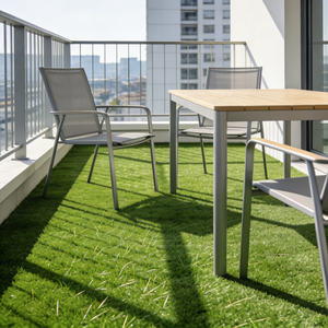 Césped Sintético Premium Sin Relleno de 30 mm, Césped Artificial de Fácil Mantenimiento para <span class=keywords><strong>Cubierta</strong></span> de Suelos Comerciales y Áreas de Juego - Product Image 6