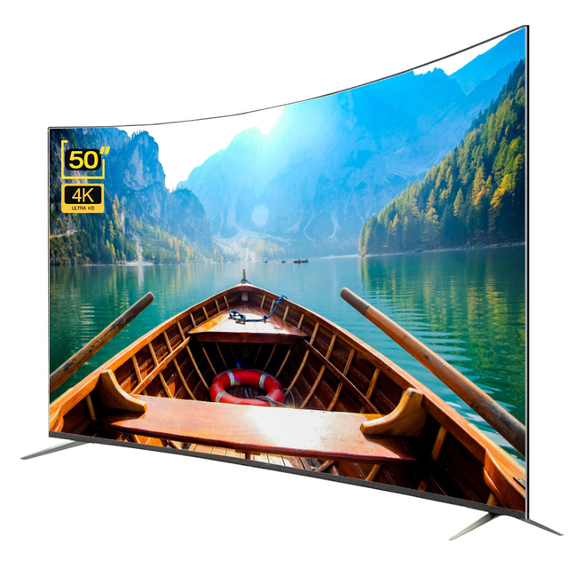 Explosion-proof Curved TV 50" Television 4K Smart TV 55 65 75 85 Inch Office Hotel TV