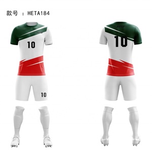Ensemble de maillots de football personnalisés pour hommes, modèle personnalisé, vêtements de football, maillot de football, tenue d'équipe de football - Product Image 5