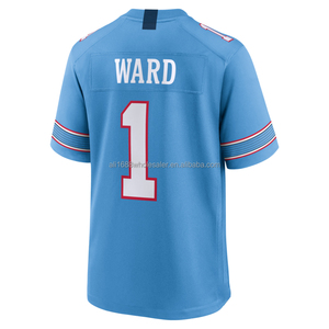 Style tendance pour hommes 2026 Cameron Ward # 1 Maillot de football cousu 98 Jeffery Simmons 14 Carnell Tate 17 Chimere Dike S-3XL - Product Image 5