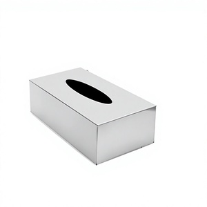 Boîte à mouchoirs en bois durable, organiseur de serviettes multifonctionnel pour table, à prix avantageux - Product Image 1