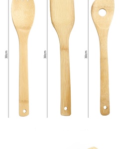2025 Vente Chaude Durable Ensemble d'Ustensiles de Cuisine 7 Pièces Écologique en Bois Gadgets de Cuisine Ensemble d'Ustensiles de Cuisson en Bambou avec Support - Product Image 4