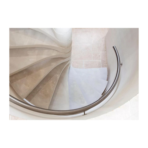 <span class=keywords><strong>Berman</strong></span> tapak marmer tapak kayu Spiral putih tapak kayu desain modis untuk tangga dalam ruangan Villa - Product Image 3